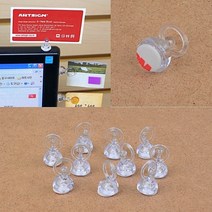가격표거치대 모니터클립 메모지 이름 네임 꽂이 10P 모니터집게 종이고정