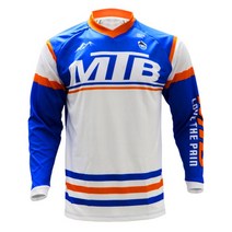 MTB 바이크 오토바이 산악 자전거 다운힐 저지 Enduro Polera Mtb 오프로드 MX 셔츠 남성용 모토크로스 컨트리 레이싱