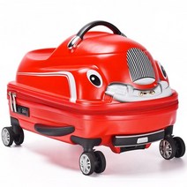 고급 캐리어 어린이 롤링 수하물 스피너 3d scooter suitcase for 캐빈