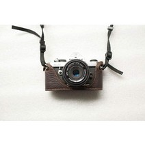 후지 인스탁스 호환 카메라 가방 일본 정품Funper Pentax MX 전 불타는 바디 브라운, 01 갈색