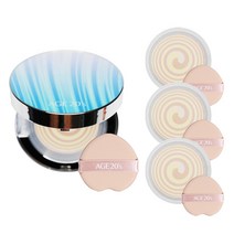 에이지투웨니스 AGE20S 비타 브라이트닝 엔젤링 톤업 팩트 12.5g(SPF50+) 블루 본품+리필 3개