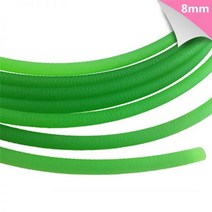 컨베이어 벨트 PU 둥근 드라이브 벨트 폴리우레탄 산업 녹색 전송, 1meter 7mm