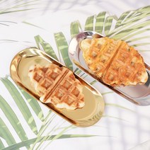 실버 메탈 트레이 골드 주얼리 악세사리 진열대 카페 인테리어 화장품 소품정리대, 라운드 실버