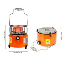 얼음낚시 돔 원터치 텐트 APG 2 In 1 2000W 휴대용 히터 캠핑 스토브 가스 난방 쿠커 요리 배낭 얼음 낚시, 01 APG 2000W