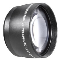 캐논 니콘 소니 펜탁스 18 55mm 용 55mm 2x 망원 렌즈 텔레 컨버터
