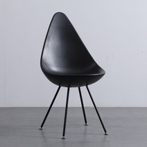 카페 의자 인테리어 식당 커피숍 음식점 북유럽 디자이너 등받이 1인 럭셔리 체어, 검은색, 02.블랙