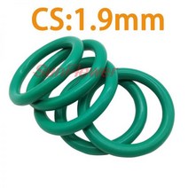 10PCS Fluororubber O 링 FKM 씰링 CS 1.9mm OD5/5.5/6/6.5-170mm 씰 가스켓 Ringcorrosion 방지 씰링253631, OD 170mm, CS 1.9mm (10pcs)