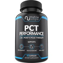 PCT보충제 60정 에스트로겐Blocker 3-in-1 포스트 사이클 미국산 페누그리크 크, 1병