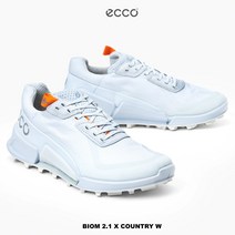 [국내배송] 에코 23SS BIOM 2.1 X COUNTRY W 화이트 경량성 내구성 통기성 여성용 스니커즈