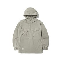 [국내매장판] 스노우피크 snowpeak 어패럴 아웃도어 아웃포켓 아노락 자켓 옐로우그레이 바람막이 점퍼 긴팔 캠핑패션 S22SURAN40YG