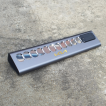 믿추 차량용 메탈 주차번호판 전화번호판 알림판 그레이, 기아