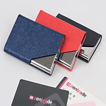 휴대용 모던 디자인 컬러 스틸 자석 명함지갑 명함첩, 색상, 빨강