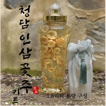 인삼꽃주 밀키트 금산 술 박세리 나혼자산다 꽃주 꽃 수제 담금주 선물 소중한 인삼주, 1개