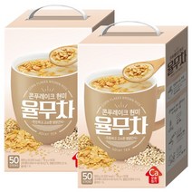 담터 콘푸레이크 현미 율무차 100T(50Tx2개)