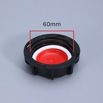 IBC 탱크 밸브 뚜껑 60mm 거친 스레드 플라스틱 커버 가스켓 내구성 도구 포함, 01 Coarse Thread