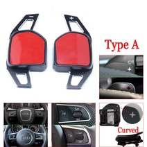 파워핸들봉 자동차 튜닝 아우디 자동차 스티어링 휠 연장 A3 8P 8V A4 B8 A5 A6 C7 A7 A8 Q3 Q5 Q7 S3 S5 S, 02 Type A  Black