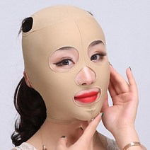 얼굴라인정리 V라인밴드 얼굴밴드 리프팅밴드 페이스 브이라인 턱밑살 얼굴부종 얼굴리프팅 얼굴처짐 턱살빼는법 투턱 얼굴작아지는기구 작은얼굴관리 얼굴축소마사지 턱처짐 얼굴작아지는법 땡김이, XL
