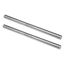 Uxcell 라운드 스틸로드 5mm hss 선반 바 스톡 도구 200mm 길이 샤프트 기어 드릴 선반 보링 머신 터닝 미니어처 액슬 원통형 핀 diy 공예 도구 2pcs