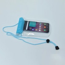 물놀이 똑딱이 스마트폰 방수팩 목걸이 휴대폰 수영, ONE, 핑크