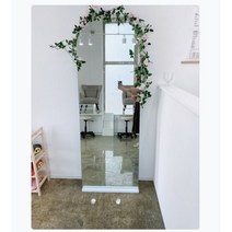 *[정품자재] 아치형 무프레임거울(맞춤제작가능) - 60x120cm~120x200cm까지 비정형/드레스룸/현관/매장/옷가게/미용실/네일샵/필라테스/화장대/벽거울 - 화물안전배송, 벽걸이형, 세로형
