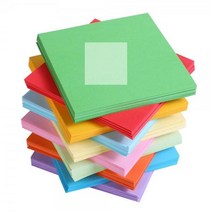 QWA930736색종이 종이 접기 준비물 컬러 무지 색종이