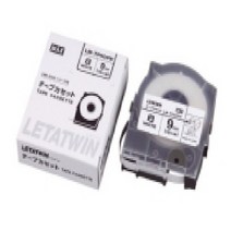 라벨테이프 9mm (550KP용)/MAX정품/LM-505 09 12, LM-TP509W/백색/16M