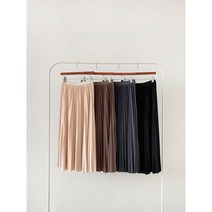 코디 플리츠스커트 주름롱치마 가을코디템 심플한스타일 오피스룩 데일리 나들이 등하원