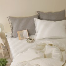 필링 60수 아사면 차렵이불 침구세트 Q/K