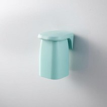 거꾸로타는화목난로크리에이티브 마그네틱 흡입 구강 세척제 컵 벽걸이 칫솔 받침대 거꾸로 브러싱 컵 홀, 04 Green