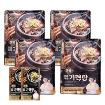 김오곤 상감마마 보양보신세트 기력탕 아이디어공간, 염소탕4팩+우족꼬리곰탕4팩, 4개