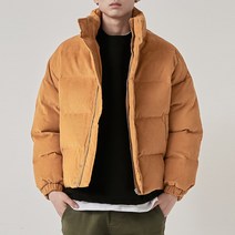 넛지 캐주얼 코듀로이 남여 커플 숏패딩