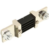 Jutagoss DC FL-2 전류 미터 션트 저항 정확한 테스터 200A 75mV 디지털 계 아날로그 용 1개, 123mm 500A