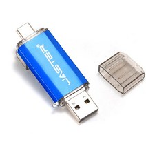 JASTER 회전 TYPE-C Flash drive 펜 64 기가바이트 32 16 8 USB stick 대 한 안드로이드 폰 태블릿 PC 노트, 04 Blue_02 8GB