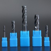 Endmill hrc50 4 플루트 합금 카바이드 텅스텐 스틸 밀링 커터 엔드 밀 3mm 4mm 5mm 6mm 8mm 10mm 밀링 도구, 2x4dx50l, 1개
