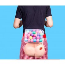 관심있는 Twerking 스포츠 장난감 개그 재미있는 야외 게임 힙 댄스 상자 공 웨딩 회사 파티 팀 빌딩 감각, Thicken Box Pant Set
