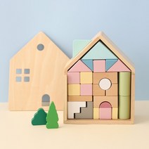 어린이집 영유아 소근육발달 나무블럭 나무장난감 교구