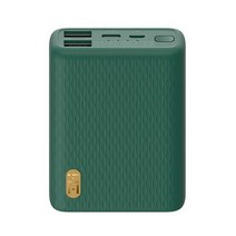ZMI 10000mAh 미니 보조베터리 QB817 양방향 고속 충전 22.5W 최대 작은 크기 고용량 지원 낮은 전류, 01 Green