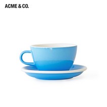 [ACME] 애크미컵 카페 커피잔 라떼잔 블루 280ml (잔받침포함)