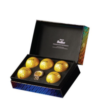 볼빅 Solice Gold 골프공 5p + 볼마커 세트, 골드, 5세트