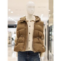 [AK PLAZA] [ab.f.z] 허리스트링후드패딩베스트 (KSX1HU31A)