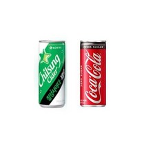 [롯데칠성음료] [롯데]칠성사이다 제로 250mlx(15캔)+제로콜라250mlx(15캔)(, 240ml