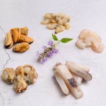 냉동 해물모듬 믹스 5종 200g 5팩, 200gX5팩