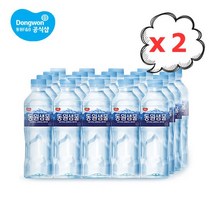 동원 샘물 생수 500ml 40병, 500ml×40병, 상세설명 참조