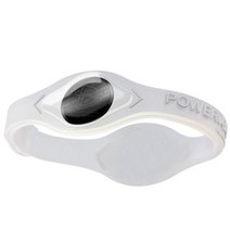 [당일출고][Powerbalance] 파워발란스 블랙 컬렉션 팔찌 (화이트/화이트/블랙), 화이트/화이트