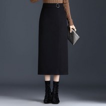 골덴스커트 모직 빈티지 코듀로이 롱 가을 하비 치마 주름 플리츠