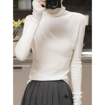 여성 터틀넥 목티 니트 제주도 맘룩 캐주얼 나들이 연예인룩 여신