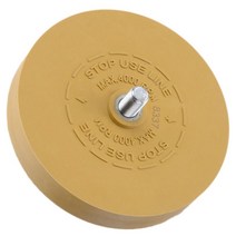 Heavy Duty Pinstripe Car Decal Rubber Eraser Wheel Pad Sticker Removal Tool, 한개옵션0
