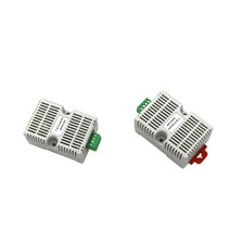 GHSHOP 2xTemperature 습도 감지 센서 모듈 온도 트랜스미터 0-10V, 65x45x29mm, 화이트, 플라스틱