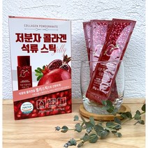 저분자콜라겐석류젤리스틱 300g (20g x 15포) 디딤푸드 저분자피쉬콜라겐 석류콜라겐 에뜨리나, 석류스틱, 5개(5+1이벤트)
