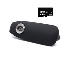 모션캡처경찰 바디 카메라 미니 디지털 4K 마이크로 캠 지원 모션 감지 및 루프 녹음 128G Micor SD 카드, 03 With 32G TF card